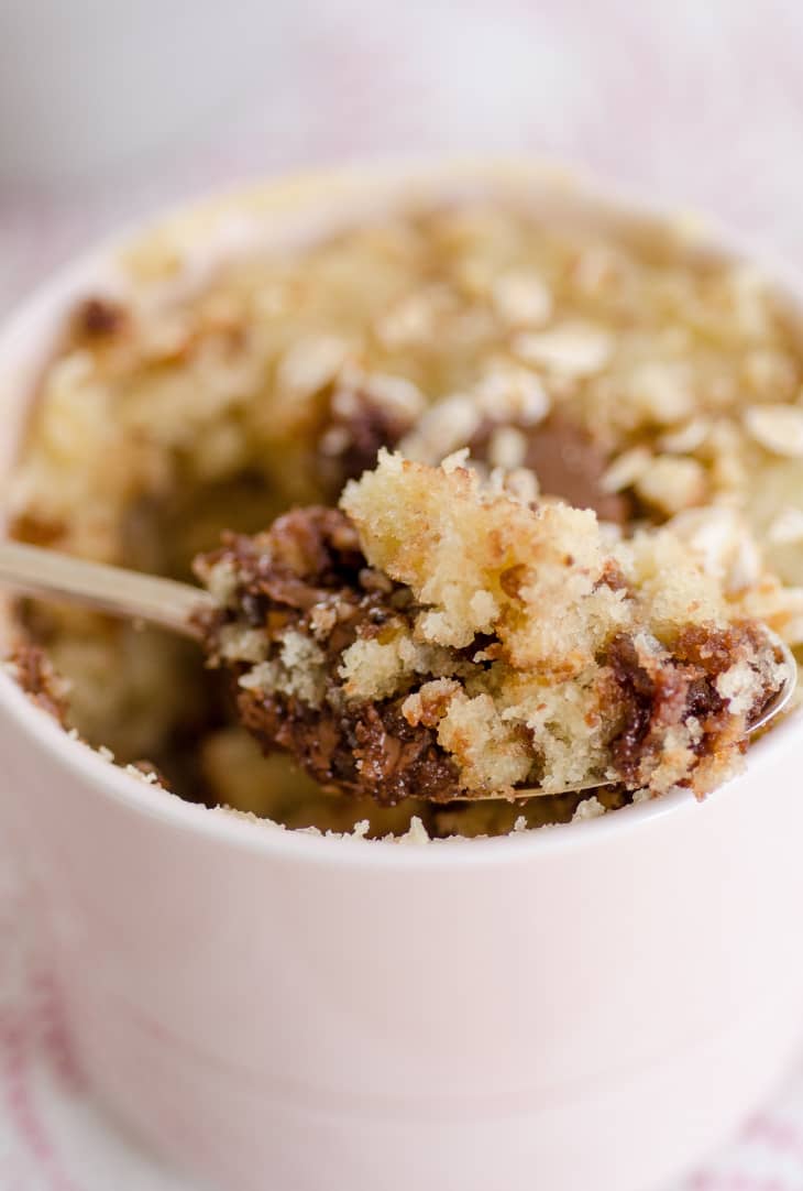 Oatmeal Nutella Mug Cake Recipe (Single Serving) The Kitchn