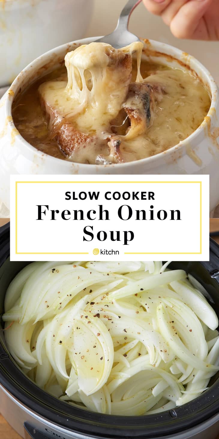 French Onion Soup (Slow Cooker Recipe) The Easiest, Most Delicious