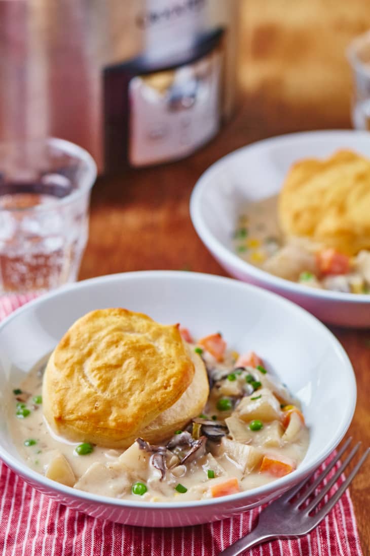 Recipe Slow Cooker Veggie Pot Pie The Kitchn