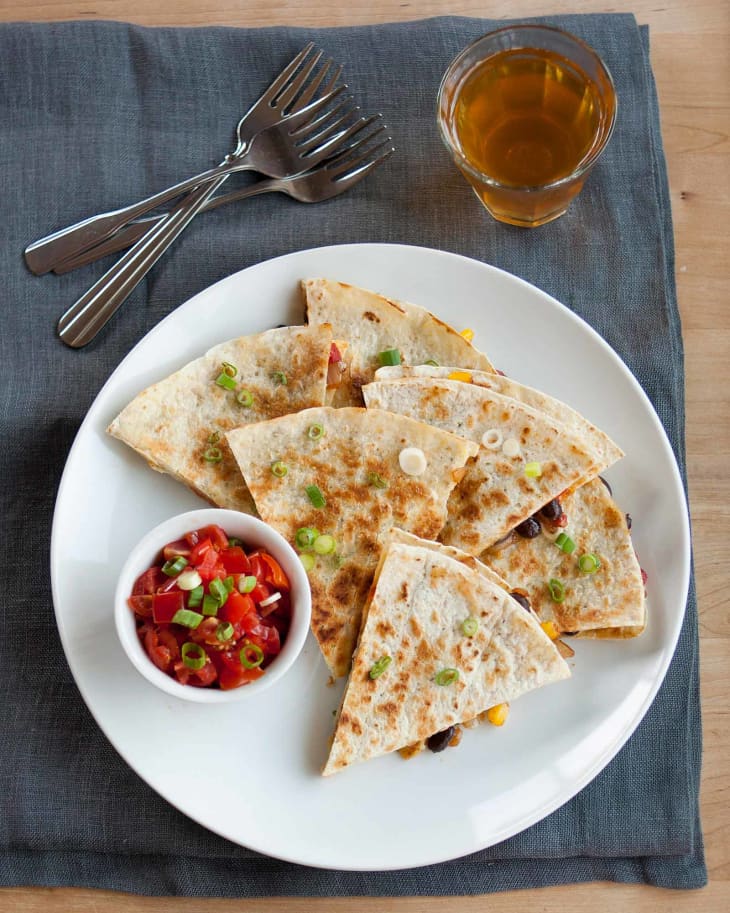 Cheesy Quesadillas Recipe (Crispy and Gooey) The Kitchn