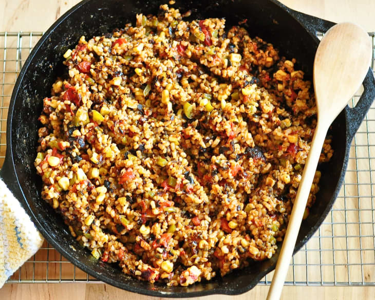Recipe: Cheesy Tex-Mex Rice | The Kitchn