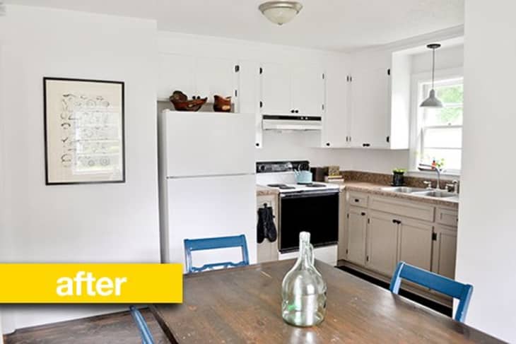 Kitchen Before & After: A Super Budget Kitchen Makeover For $500 | The ...