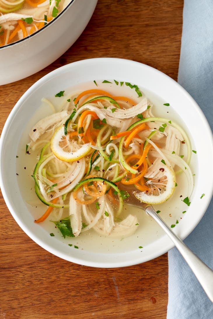 Recipe The Best Chicken Zoodle Soup The Kitchn