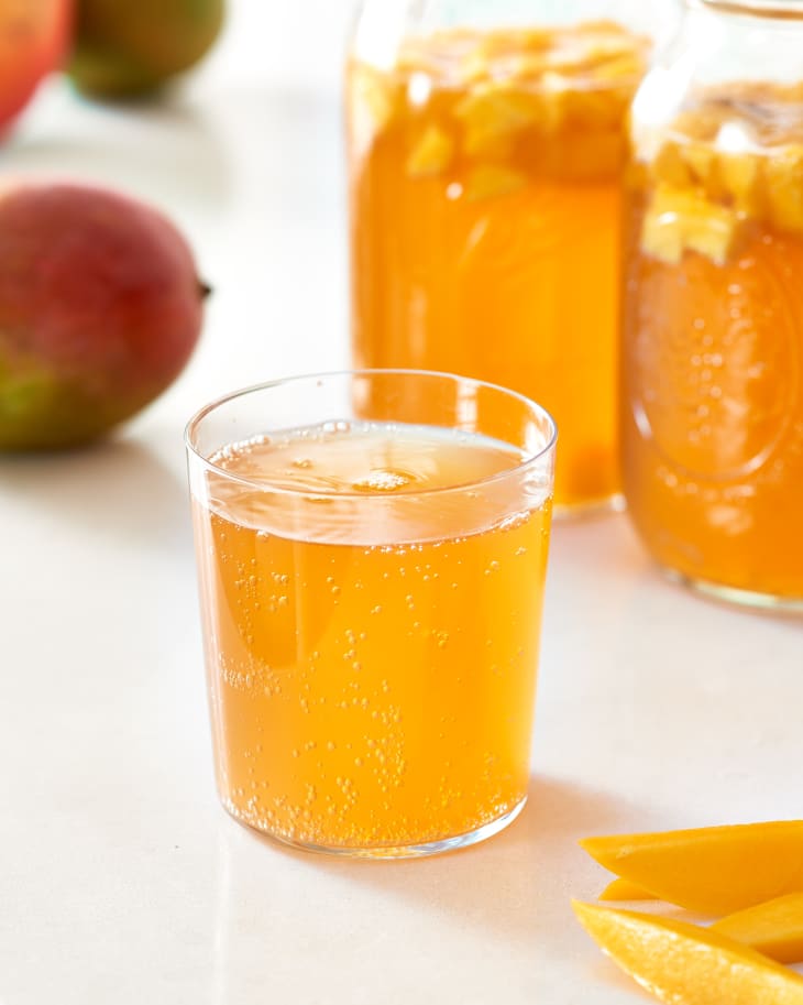 Recipe Mango Kombucha Kitchn