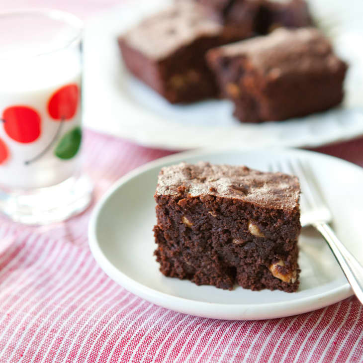 Recipe Fudgy Hazelnut Rye Brownies The Kitchn