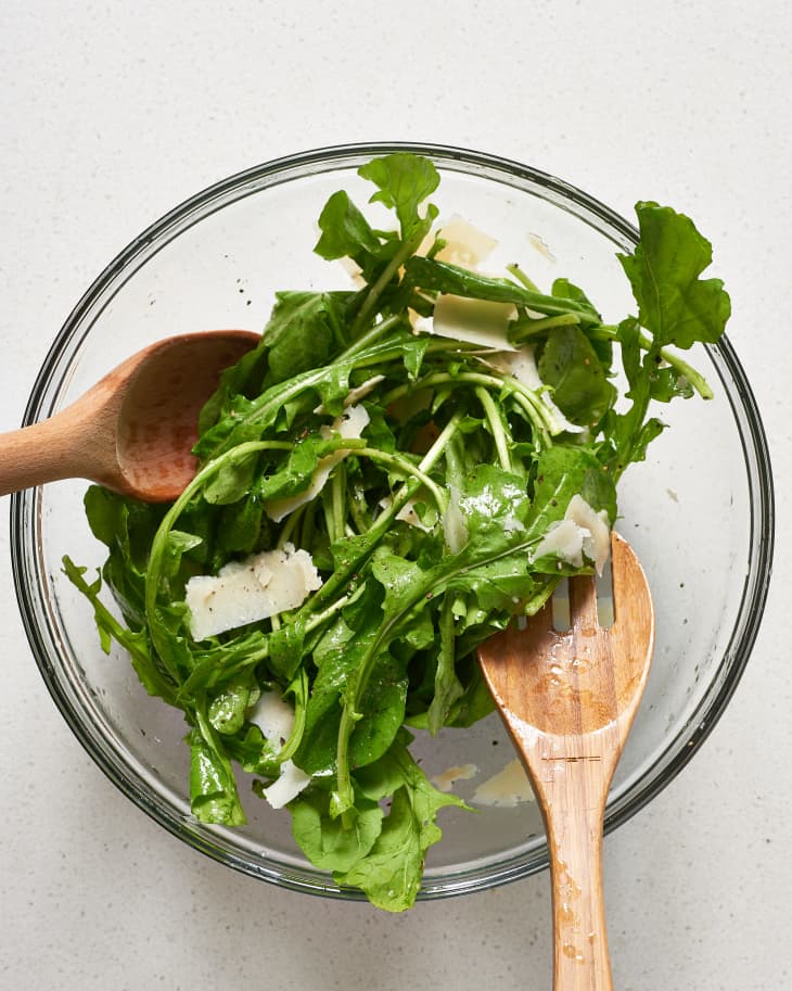 Simple Arugula Salad Recipe (3 Ingredients) The Kitchn