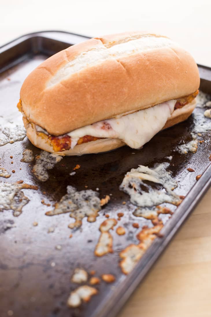 Recipe Tempeh Parmesan Sandwich The Kitchn