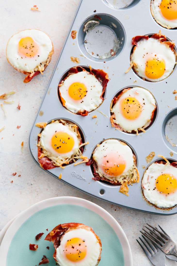 Recipe Crispy Prosciutto and Potato Egg Cups Kitchn