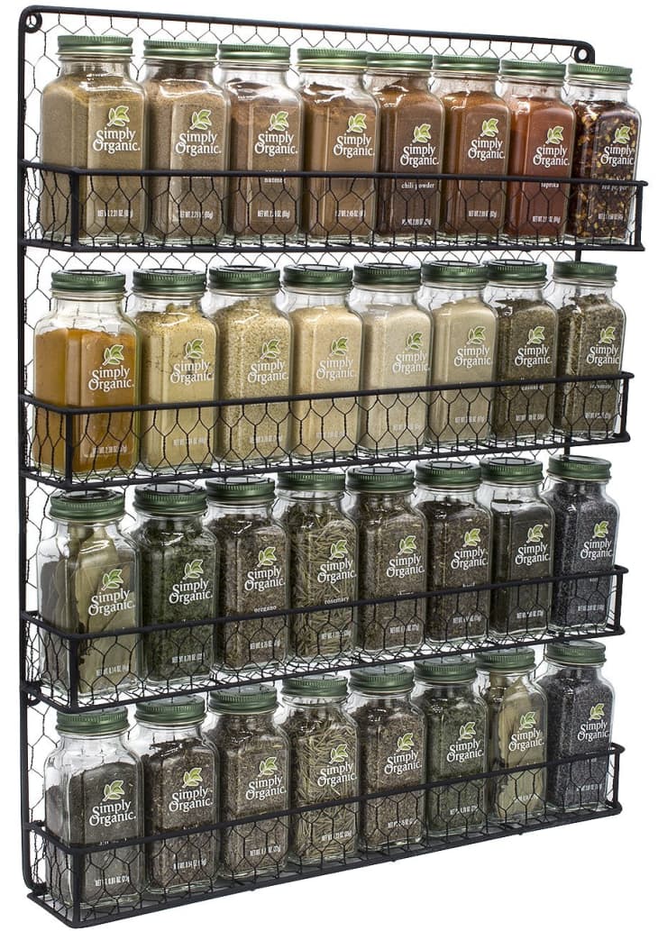 Simply organic spice rack hotsell