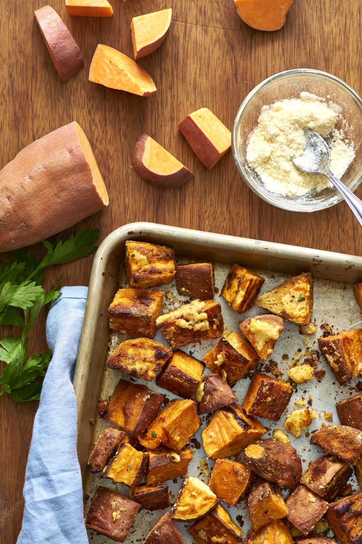 How To Peel and Chop Sweet Potatoes 3 Ways The Kitchn