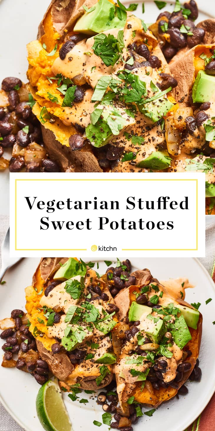 Vegetarian Stuffed Sweet Potatoes | The Kitchn