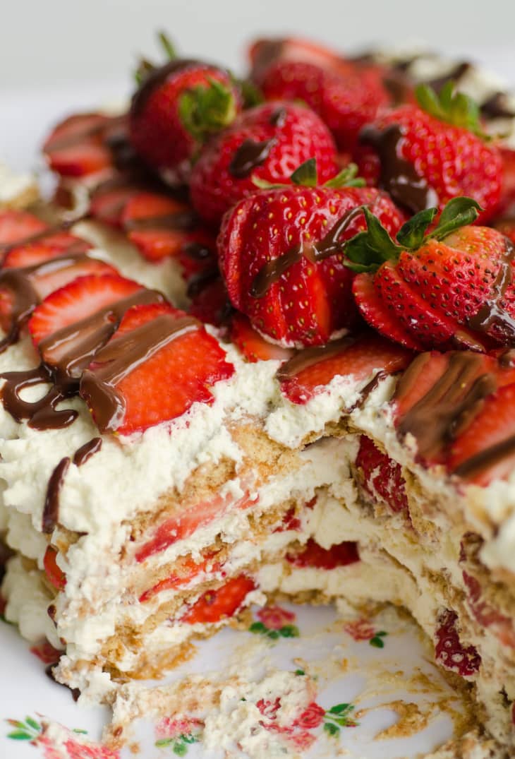 Recipe NoBake Strawberry Icebox Cake Kitchn