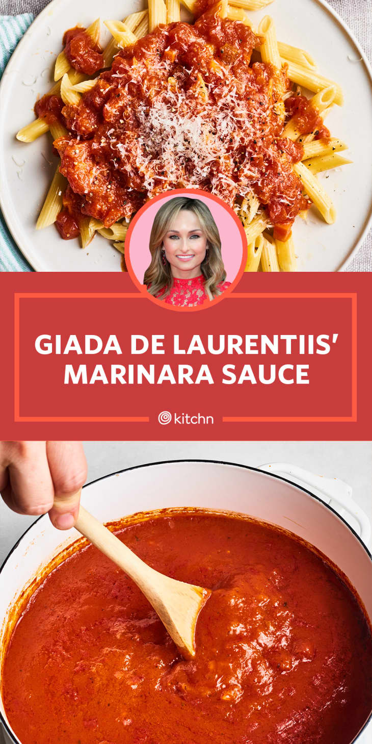I Tried Giada De Laurentiis' Marinara Sauce Recipe The Kitchn