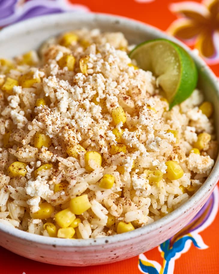 Recipe Slow Cooker Elote Rice Kitchn