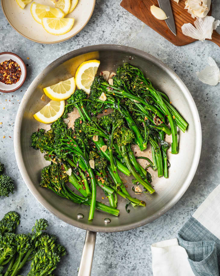 Sautéed Broccolini Recipe (10Minute, With Garlic) The Kitchn