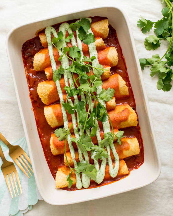 Easy Vegetarian Enchiladas Kitchn