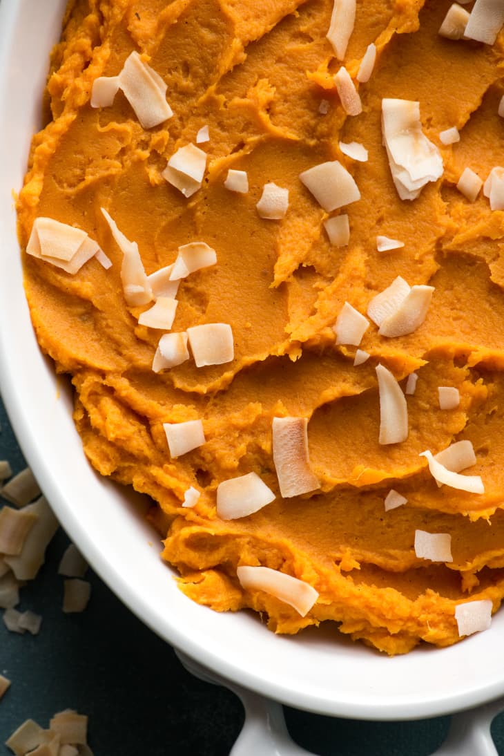 Recipe Whipped Sweet Potatoes with Coconut Milk & Vanilla Bean The