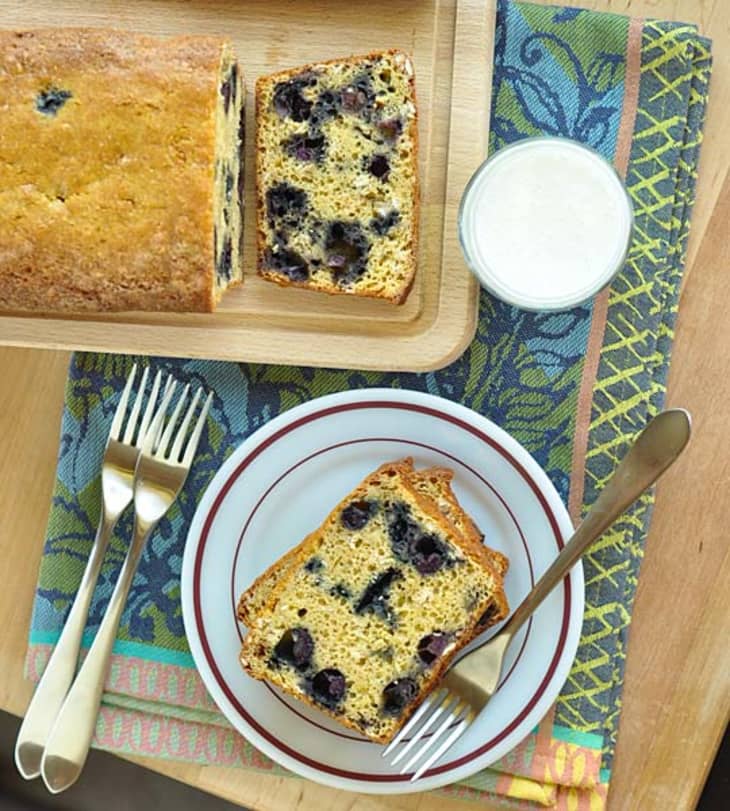 Recipe BlueberryOat Quick Bread The Kitchn