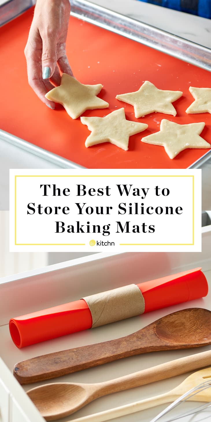 Silicone baking mat on sale in store