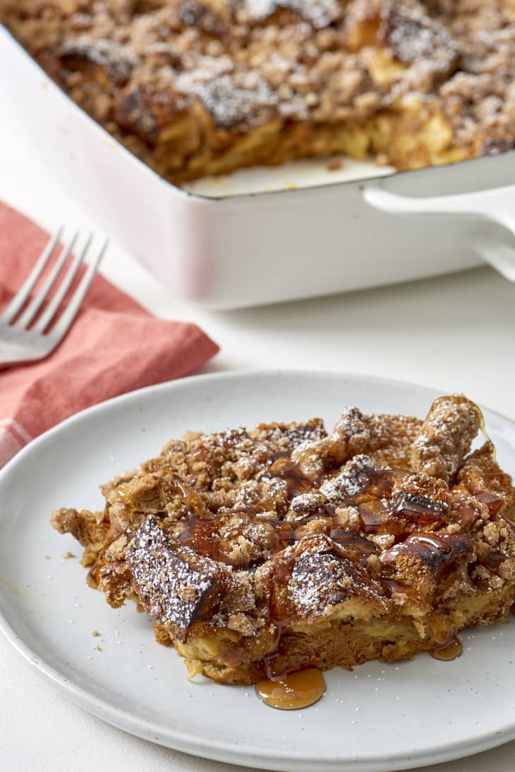 Recipe MakeAhead Pumpkin French Toast Casserole The Kitchn