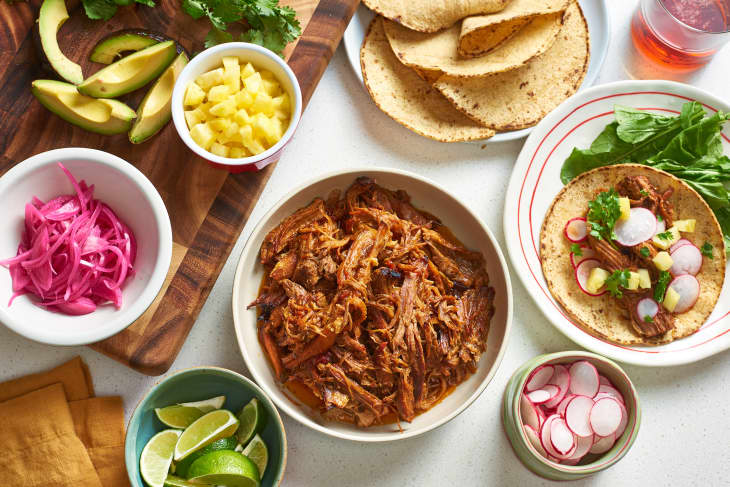 Pork Carnitas Slow Cooker Taco Recipe | The Kitchn