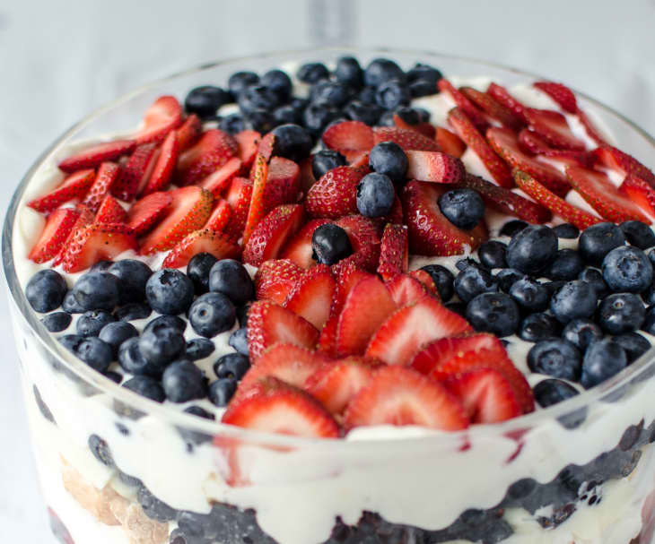 Red, White & Blue Trifle Recipe for a July 4 Dessert | The Kitchn