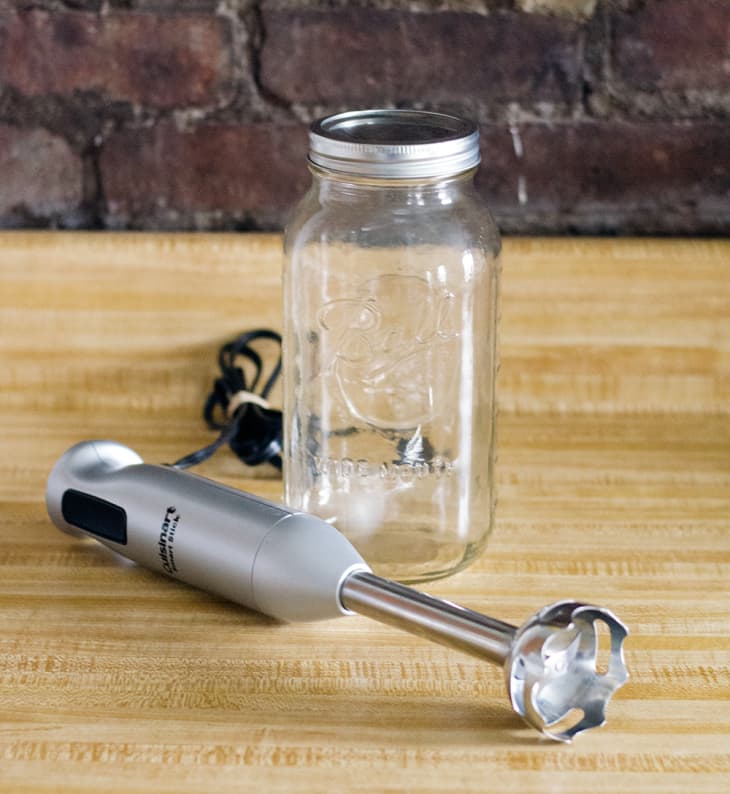 Blender Alternatives Immersion Blender Mason Jar The Kitchn