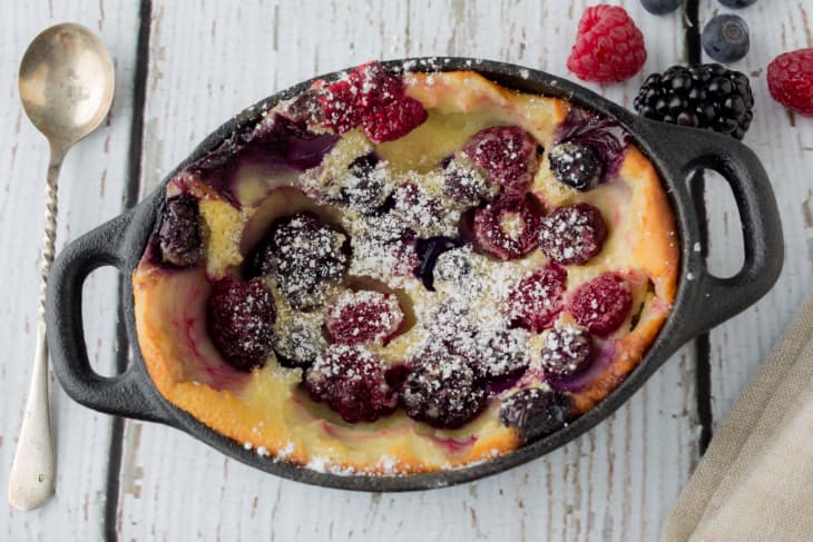 Easy Summer Dessert Recipe: Individual Mixed Berry Clafoutis | The Kitchn