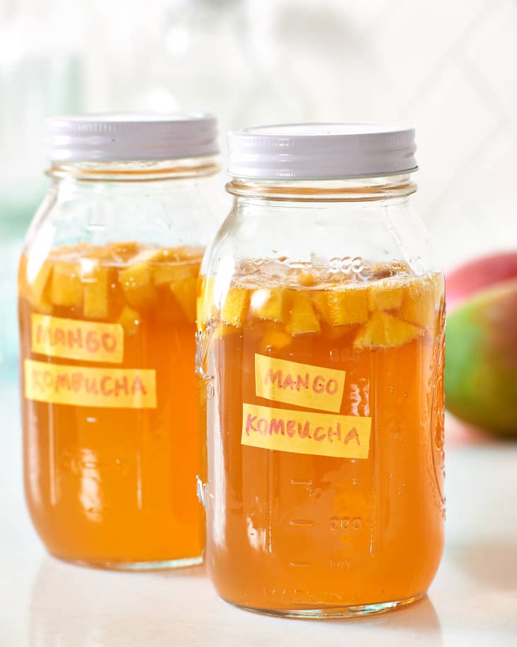 Recipe Mango Kombucha The Kitchn