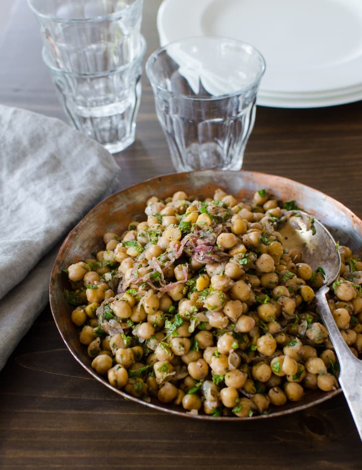 Recipe Chickpea Salad with Red Onion, Sumac, and Lemon The Kitchn