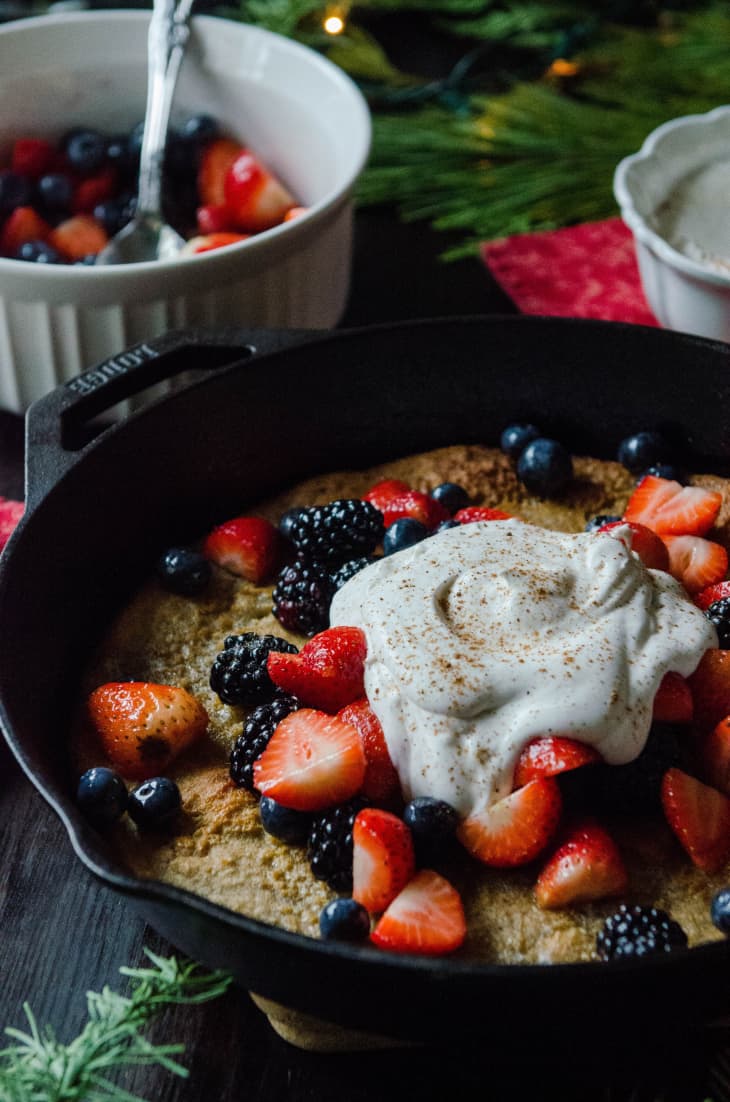 Recipe GlutenFree Dutch Baby with Eggnog Whipped Cream Kitchn
