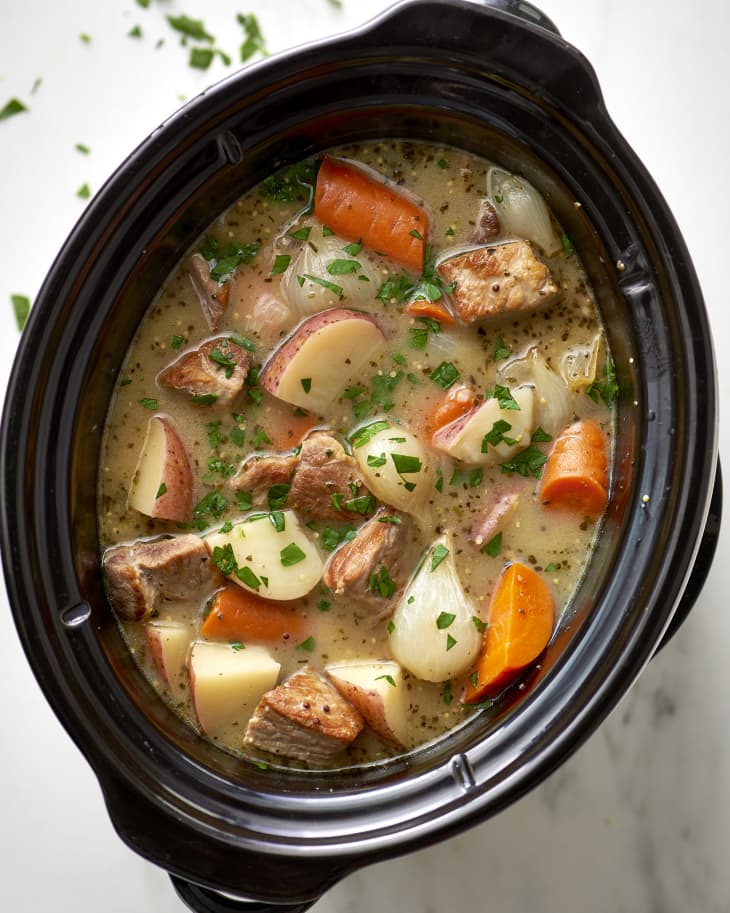 Slow cooker deals pork casserole