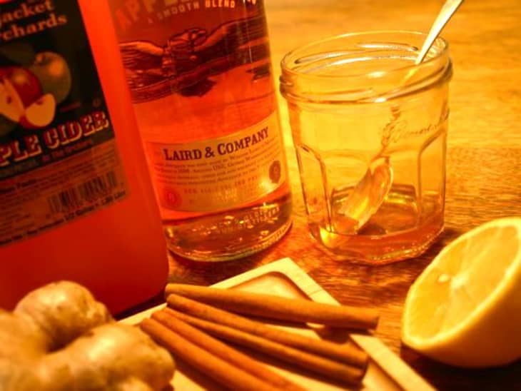 Recipe for Warmth Hot AppleGinger Toddy Straight Up Cocktails and