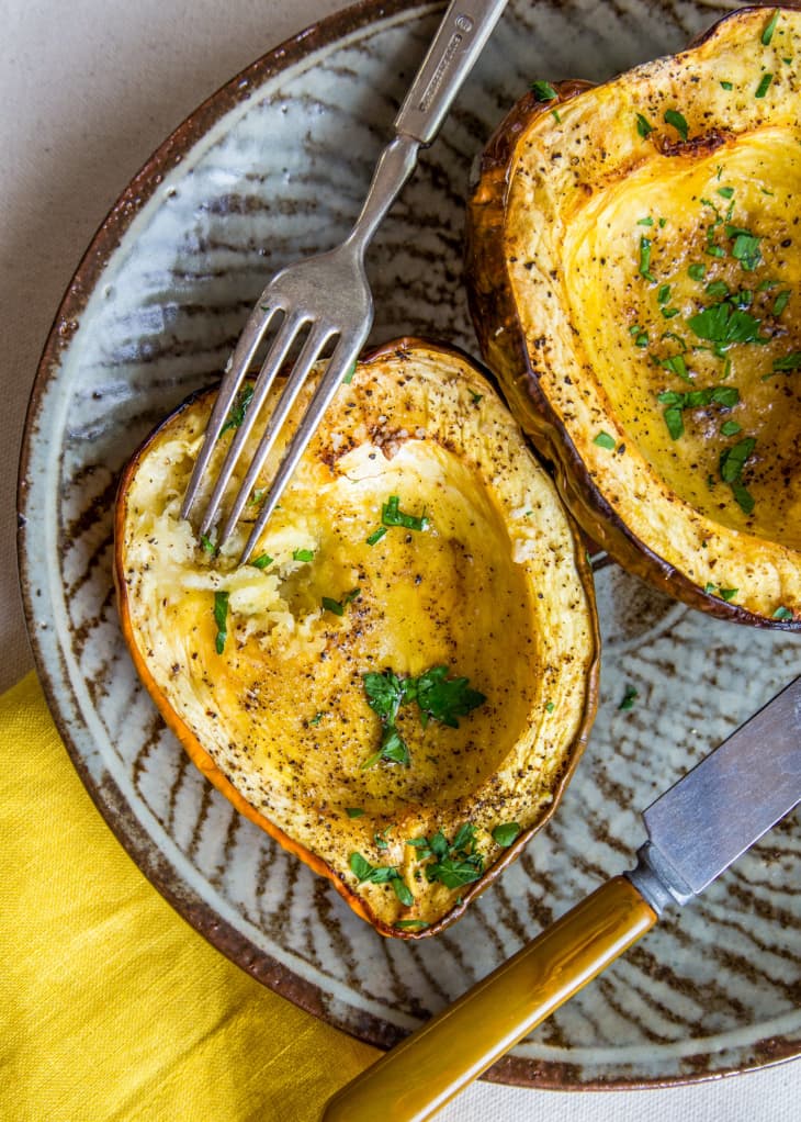 How To Cook Acorn Squash (Easiest Oven Method) | The Kitchn