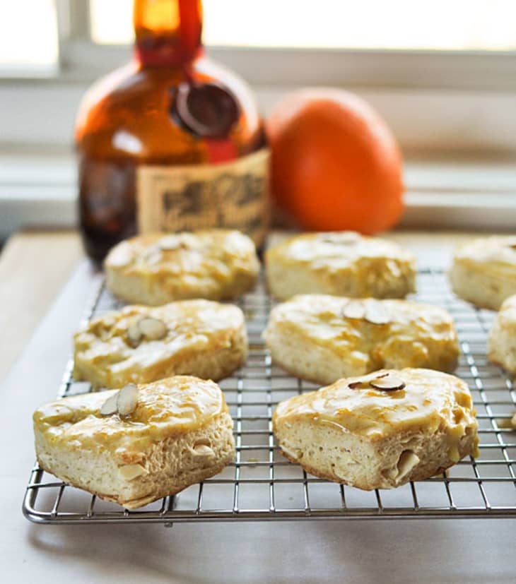 Valentine’s Day Recipe: Almond Scones with Grand Marnier Glaze | The Kitchn