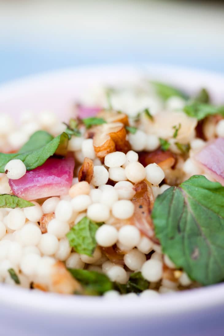 Recipe: Pearl Couscous Salad with Mint and Pecans | The Kitchn