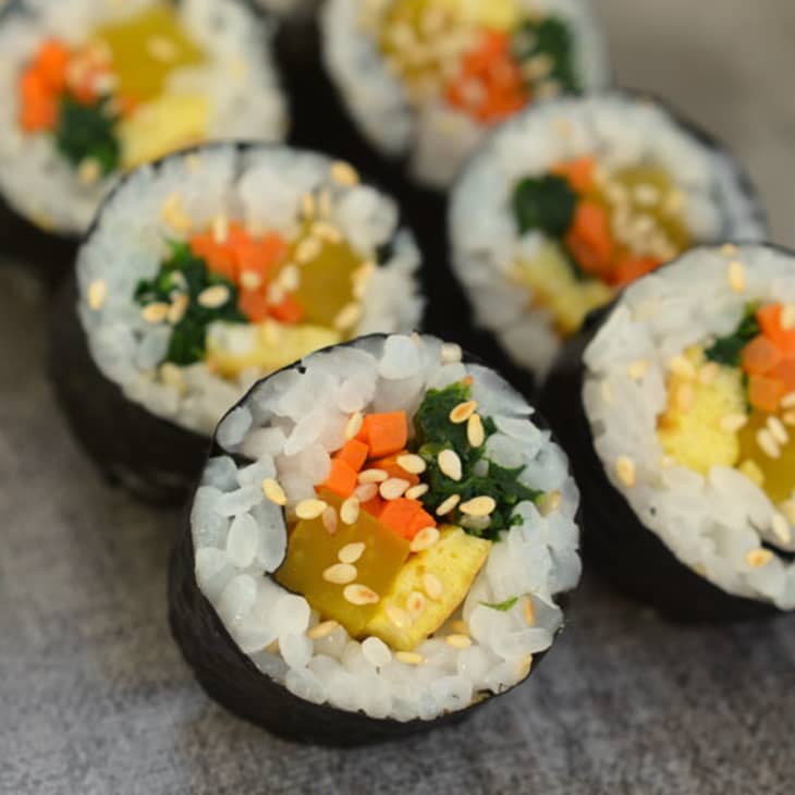 How To Make Gimbap: Korean Seaweed and Rice Rolls | Kitchn