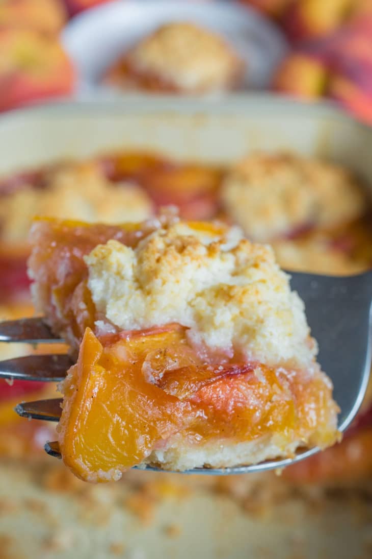 Recipe Peach Cobbler Bars The Kitchn