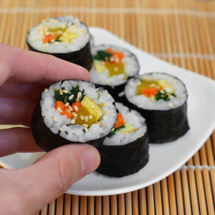 How To Make Gimbap: Korean Seaweed And Rice Rolls | Kitchn