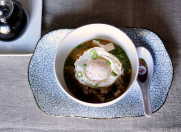Best Simple Supper Miso Soup with Rice & Poached Egg Kitchn