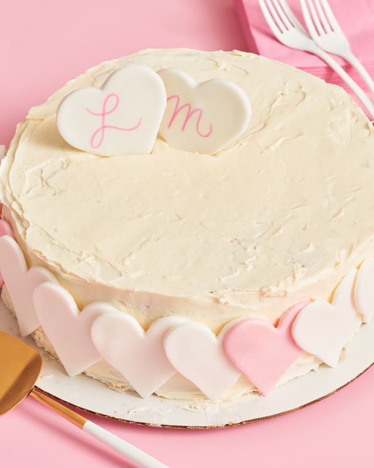 How to Make a Wedding Cake from a Grocery Sheet Cake Kitchn