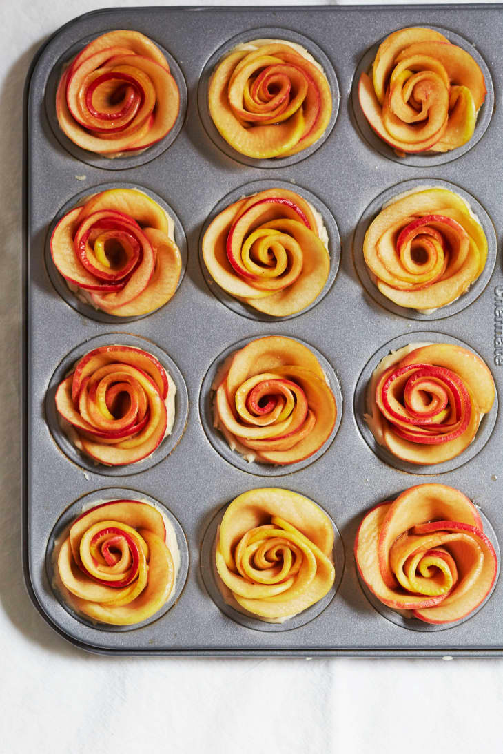 Mini Apple Rose Pie Recipe (With Raspberry Jam) The Kitchn