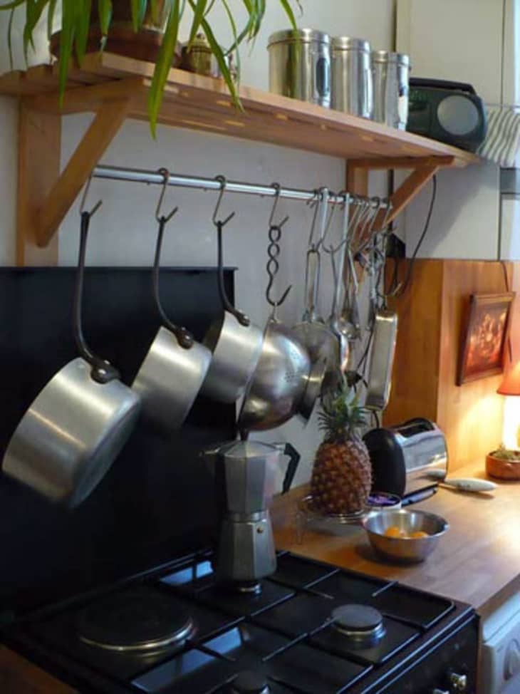 Hot or Not? Pot Racks Over the Stove The Kitchn