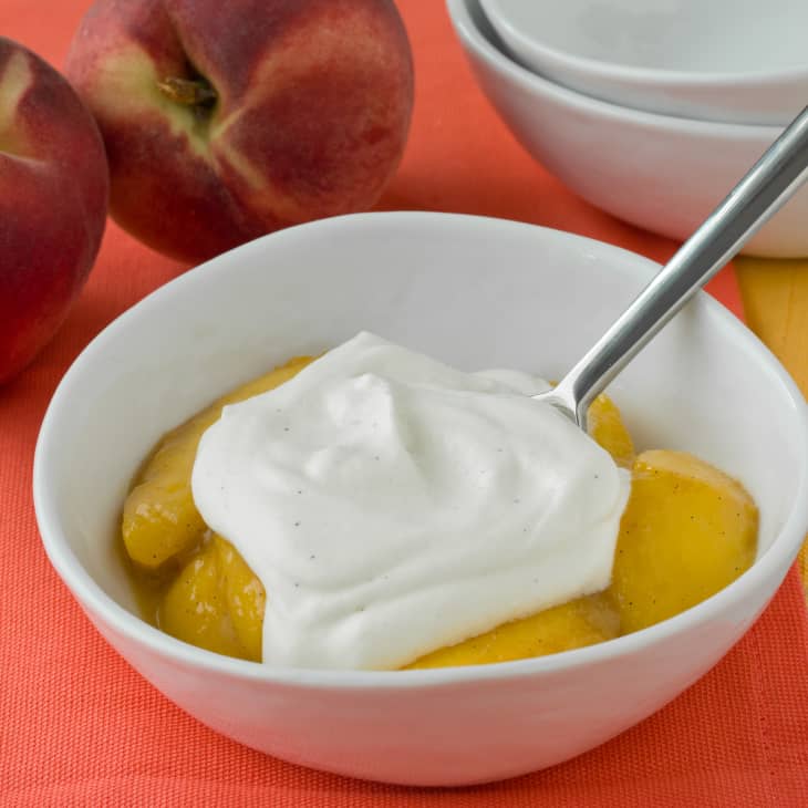 Summer Recipe: Brown Butter Peaches & Chantilly Cream | The Kitchn