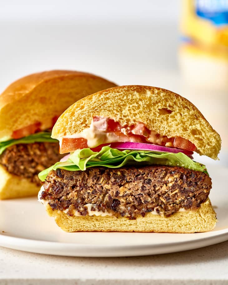 Easy Black Bean Burger Recipe Under 30 Minutes | The Kitchn