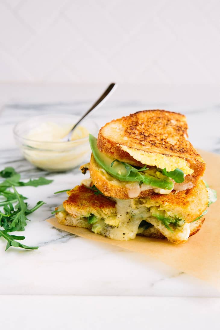 Recipe Muenster and Avocado Grilled Cheese The Kitchn