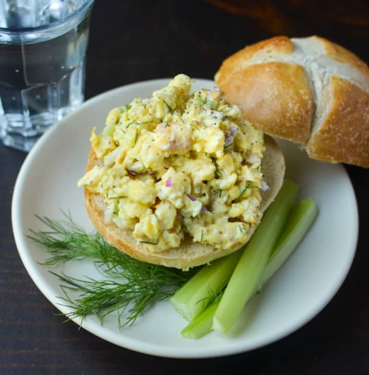 Recipe Quick, Easy Scrambled Egg Salad The Kitchn