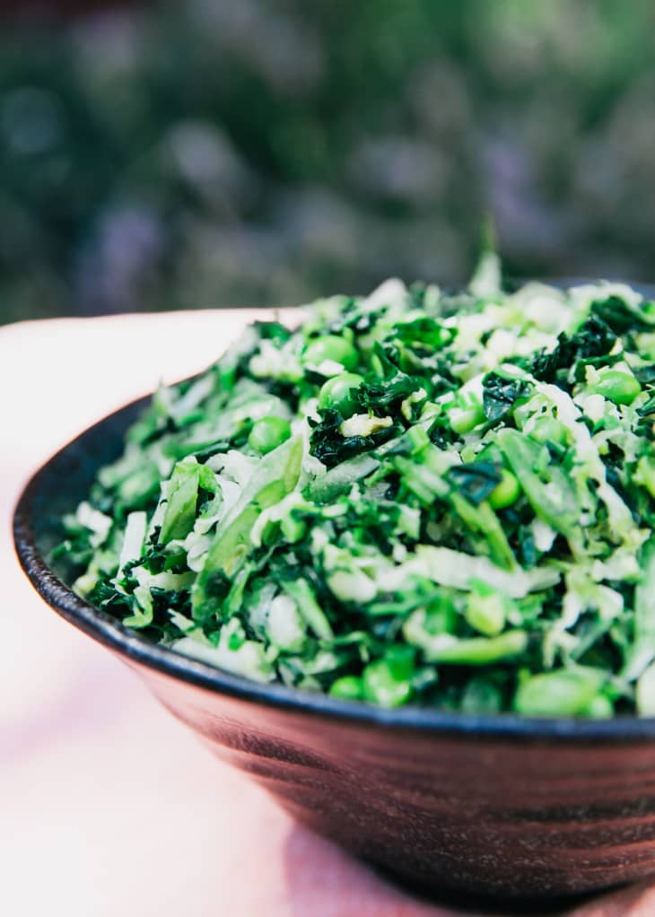 Recipe Bryant Terry’s Napa Cabbage & Kale Coleslaw with Creamy Miso