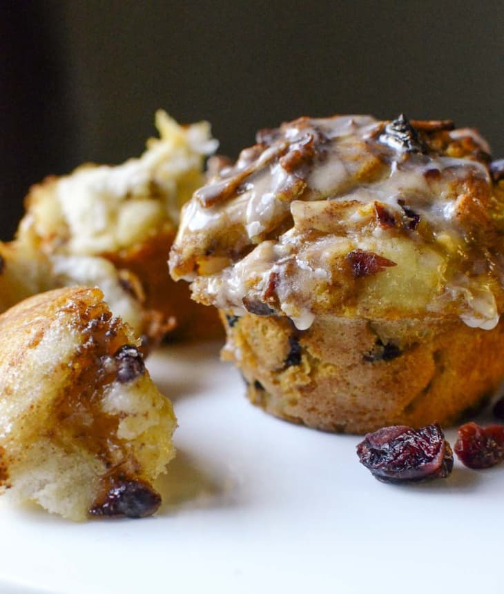 Apple Cinnamon Mini Monkey Breads with Lemon Glaze | The Kitchn