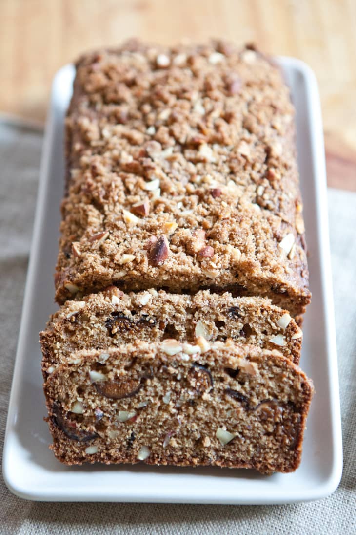 Recipe AlmondFig Breakfast Quick Bread The Kitchn